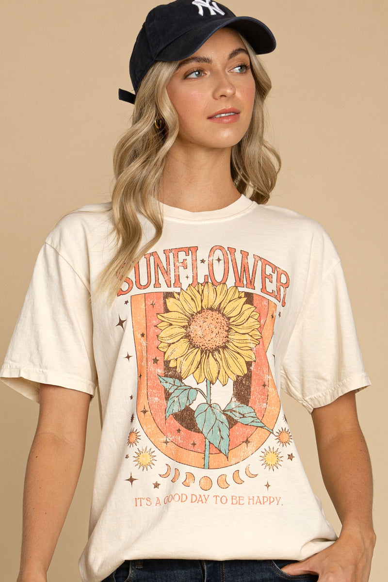 Good Day Sunflower  Tee