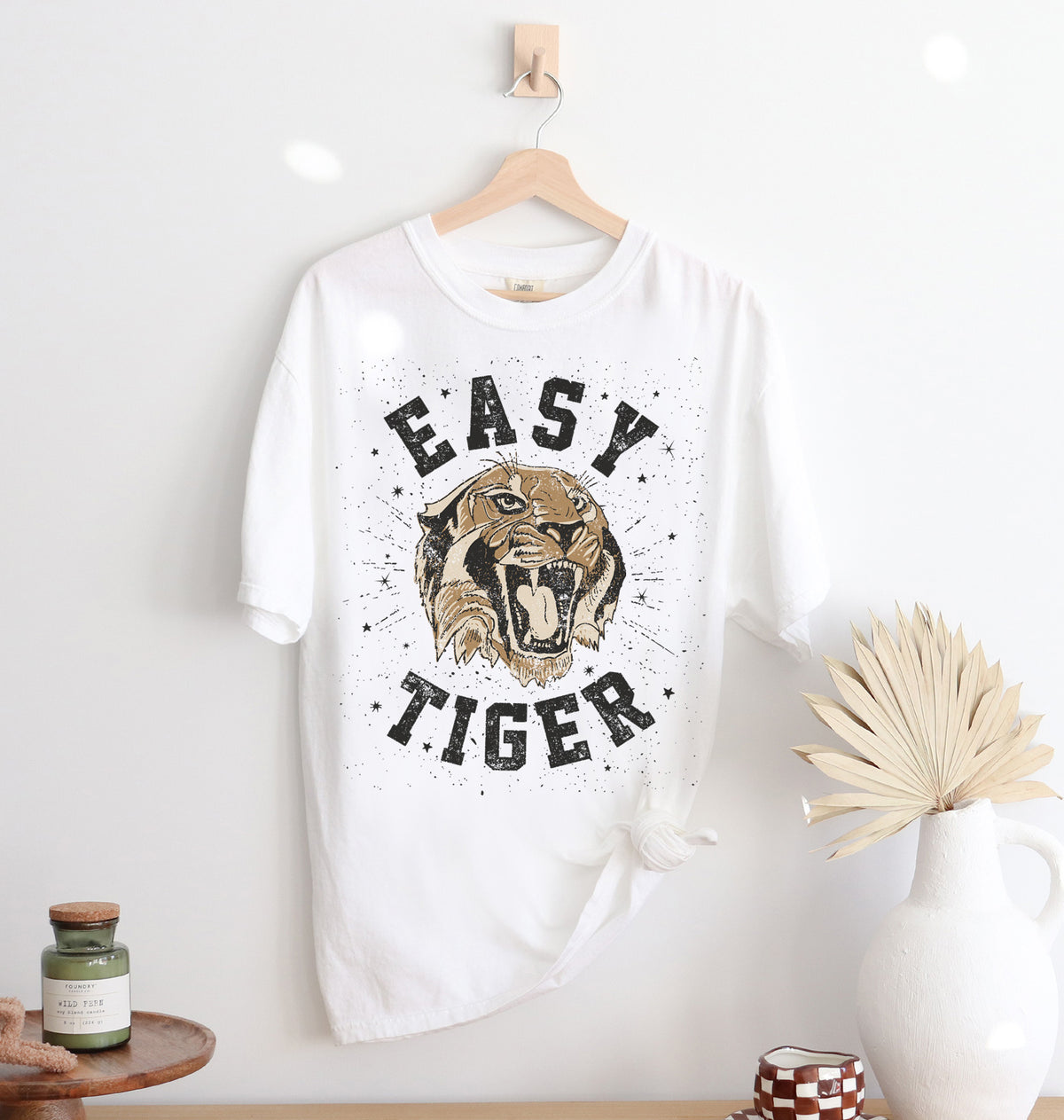Easy Tiger Oversized Vintage Tee
